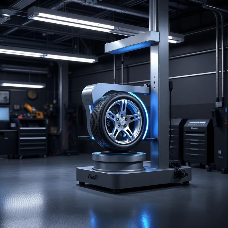 3D wheel alignment
